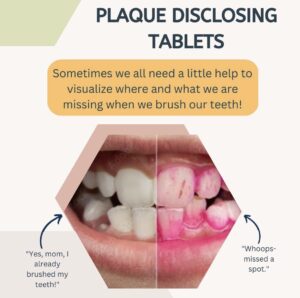 plaque disclosing tablets how to check your kids brushing